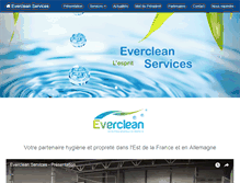 Tablet Screenshot of everclean-proprete.com